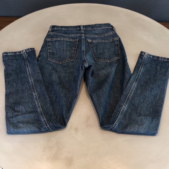 Everlane The Original Cheeky Jean Mid-Blue High Rise- size 23 Tall - Picture 6 of 7